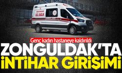 Zonguldak'ta int*har girişimi: Genç kadın hastaneye kaldırıldı