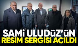 Zonguldak’ta Sami Uludüz’ün resim sergisi açıldı