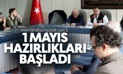 1 Mayıs hazırlıkları başladı