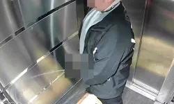 Kurye önce pizzayı yedi sonra asansöre tuvaletini yaptı!