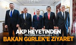 AKP HEYETİNDEN BAKAN GÜRLEK'E ZİYARET