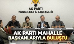 AK Parti Merkez ilçe 19 Mahalle başkanıyla bir araya geldi