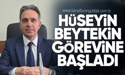 Hüseyin Beytekin görevine başladı