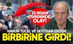 Harun Yücel ve Seyithan Erdem tören esnasında birbirine girdi!