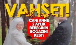 Gerede’de V*hşet!: 2 aylık bebeğinin boğazını kesti