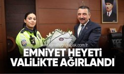 Emniyet Heyeti Valilikte Ağırlandı