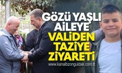 Gözü Yaşlı Aileye Validen Taziye Ziyareti