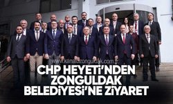 CHP Heyetinden Zonguldak Belediyesi’ne Ziyaret