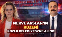 CHP Kozlu İlçe Başkanı Arslan’ın kuzeni Kozlu Belediyesinde iş başı yaptı!