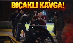 Zonguldak’ta taksi durağında bıçaklı kavga: Savaş alanına döndü!