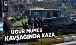 Zonguldak’ta dolmuş ve otomobil çarpıştı