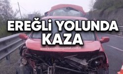 Zonguldak-Ereğli yolunda kaza