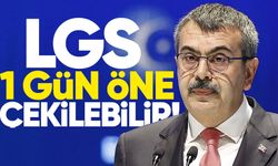 LGS sınavına milli maç ayarı! Bakan Tekin: 1 gün öne alınabilir
