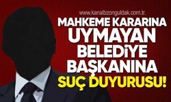 Belediye Başkanı Hakkında Suç Duyurusunda Bulundu