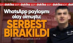 Lise öğrencisi serbest bırakıldı