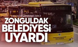 Zonguldak Belediyesi Uyardı: Son Gün 15 Nisan