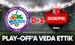 Maç sona erdi