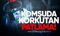 Komşuda patlama... Karı koca hastaneye kaldırıldı