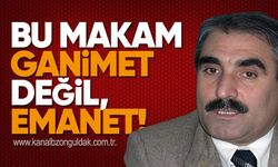 Gonca’dan Sert Uyarı: “Bu Makam Ganimet Değil, Emanet!”