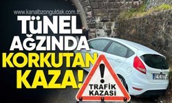 Kozlu'da tünel girişinde facianın eşiğinden dönüldü