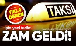 Zonguldak'ta taksiye zam!