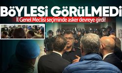 Türkiye'de böylesi görülmedi: İl Genel Meclisi seçiminde asker devreye girdi!