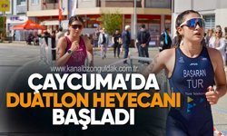 Çaycuma Duatlonu Türkiye Finali Başladı