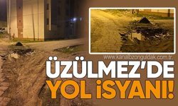 Üzülmez’de Yol İsyanı: Aylardır Çözüm Yok