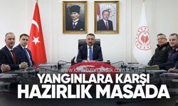 Orman Yangınlarıyla Mücadele Komisyonu Toplantısı Yapıldı
