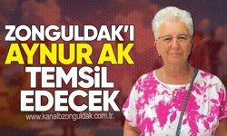 Zonguldak’ı Aynur Ak temsil edecek