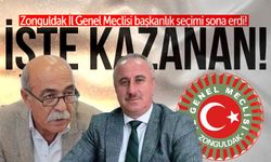 Zonguldak İl Genel Meclisi Başkanlığı seçimi sonuçlandı!