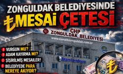 Zonguldak Belediyesinde mesai çetesi: 140 bin lira maaş aldılar!