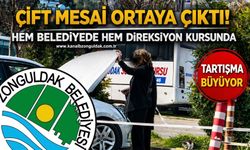 Zonguldak Belediyesinde çalışan şoförün sürücü kursunda da çalıştığı görüldü