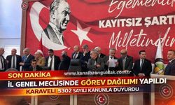 İl Genel Meclisinde görev dağılımı yapıldı: 5302 sayılı kanun ile duyurdu!