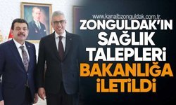ZONGULDAK’IN SAĞLIK TALEPLERİ BAKANLIĞA İLETİLDİ