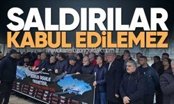 Zonguldak’tan Gazze Tepkisi