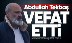 Abdullah Tekbaş hayatını kaybetti