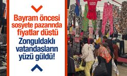 Bayram öncesi fiyatlar düştü: Zonguldaklı vatandaşların yüzü güldü!