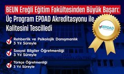BEUN Ereğli Eğitim Fakültesinden Büyük Başarı