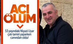Zonguldak'ta acı ölüm: Çatı tamiri yaparken canından oldu!