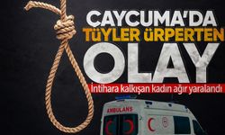 Çaycuma'da tüyler ürperten olay: Tavana astığı ip koptu!