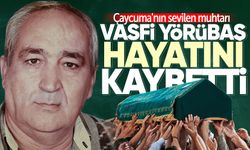 Çaycuma'nın sevilen muhtarı Vasfi Yörübaş hayatını kaybetti