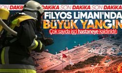 Filyos Limanı'nda büyük yangın: Çok sayıda işçi hastanelik oldu!