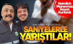 Mesai Arkadaşının Soğukkanlılığı Hayat Kurtardı