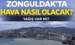 Zonguldak'ta haftanın ilk günleri yağışlı geçecek