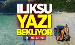 Ilıksu Plajı yeni sezona hazırlanıyor