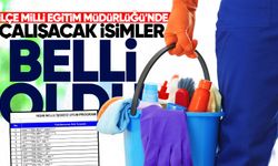 İlçe Milli Eğitim Müdürlüğü'nde çalışacak isimler belli oldu