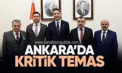 Zonguldak Heyetinden Bakan Bayraktar’a Ziyaret