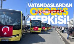 Karaelmas Mahallesi sakinlerinden otobüs tepkisi: "Bir haftadır sefer yok!"