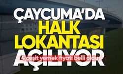 Çaycuma'da Halk Lokantası Kapılarını Açıyor
